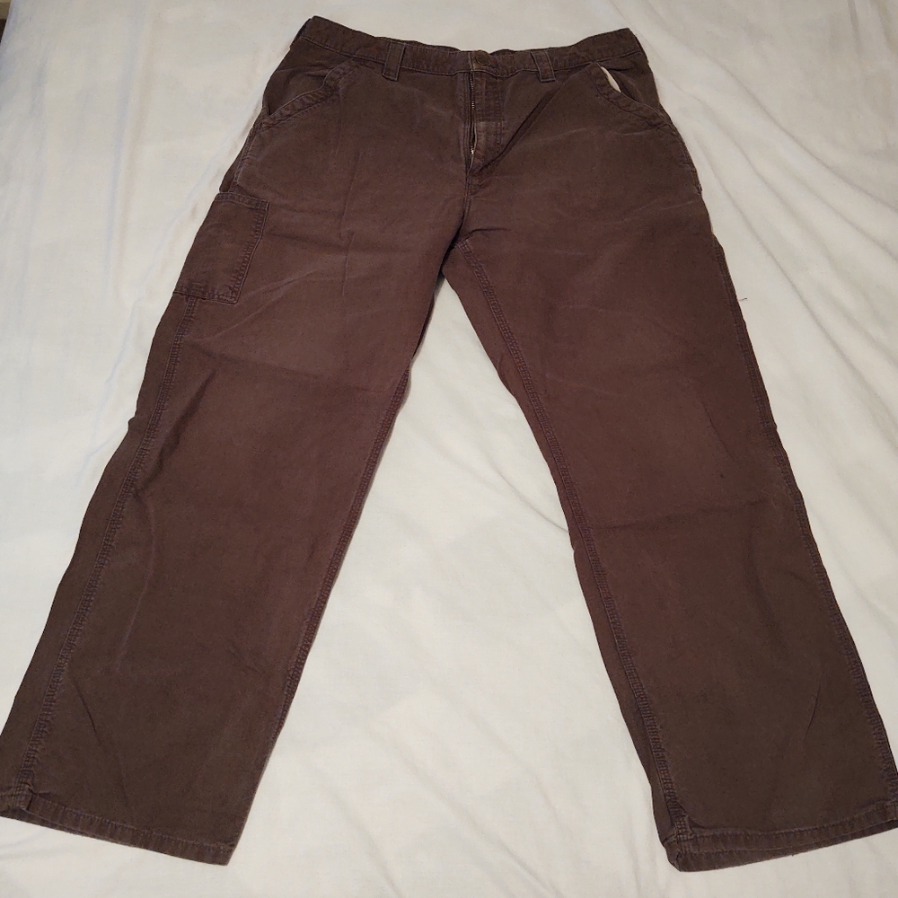 Carhartt Men's Brown Dungaree Pants 40/32